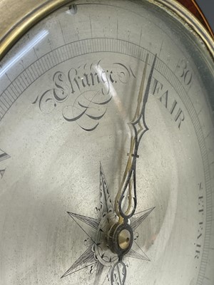 Lot 2922 - A George III mahogany and boxwood strung wheel...