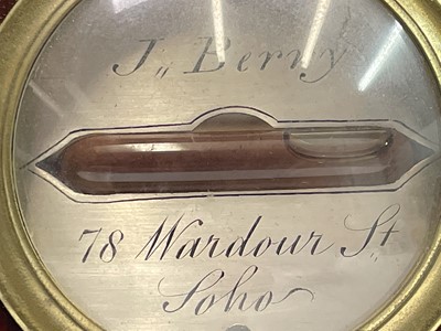 Lot 2922 - A George III mahogany and boxwood strung wheel...