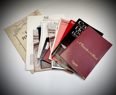 Lot 921 - Theatrical Autographs. Approximately 20...