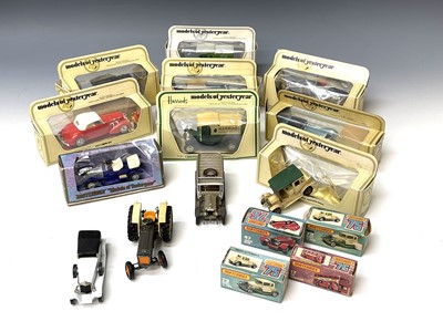Lot 656 - Die Cast Toys. A box containing ten Matchbox...