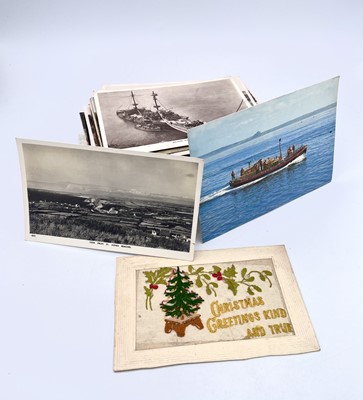 Lot 909 - A small box containing approx 150 postcards...