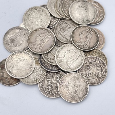 Lot 32U - Great Britain 1/- Queen Victoria 1888-1892 -...