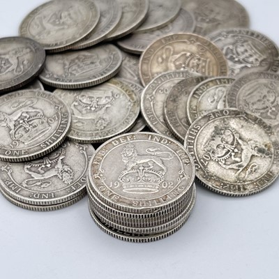 Lot 32Y - Great Britain 1/- King Edward VII - Selection...