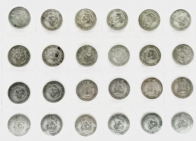 Lot 33A - Great Britain 1/- King George V 1927-1936...