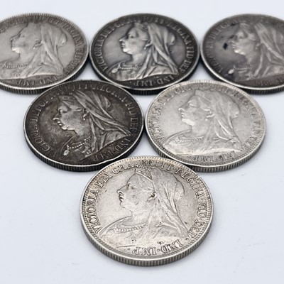 Lot 34D - Great Britain Queen Victoria Final Veiled Head...