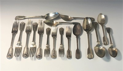 Lot 2001 - Silver cutlery