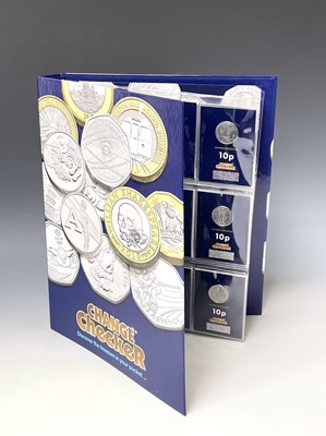 Lot 39C - A-Z of Great Britain 2019 UNC. 10p collection...