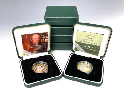 Lot 39E - Great Britain Silver Proof £2 coins All with...