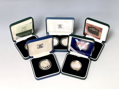 Lot 39F - Great Britain Silver Proof £2 coins All with...