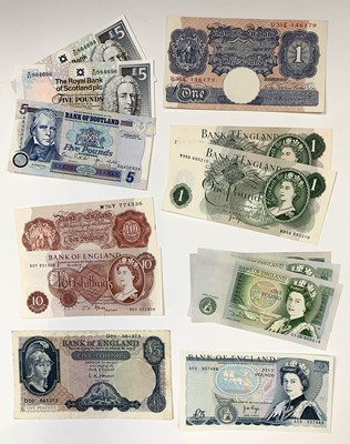 Lot 40A - Bank of England and Scotland Bank Notes - All...