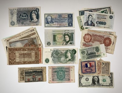 Lot 40B - GB and World Banknotes including English and...