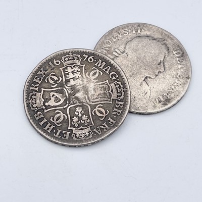 Lot 35 - Great Britain Charles II Halfcrown (x2)...