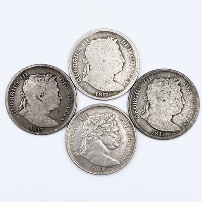 Lot 35F - Great Britain George III Halfcrown Bull Head...