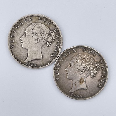 Lot 35O - Great Britain Young head Queen Victoria...