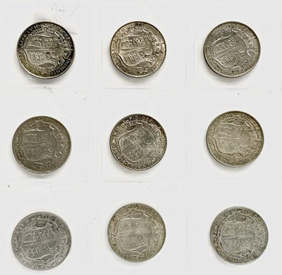 Lot 35X - Great Britain King George V Halfcrowns...