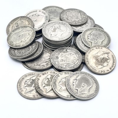 Lot 36 - Great Britain King George V Halfcrowns...