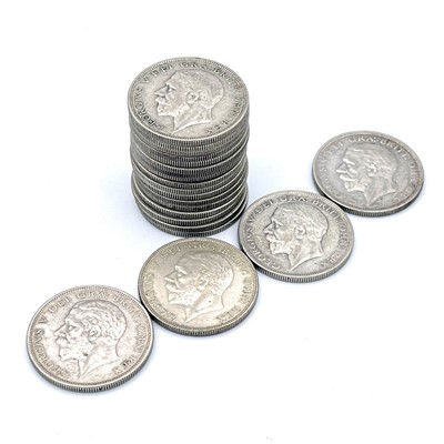 Lot 36A - Great Britain King George V Halfcrowns...