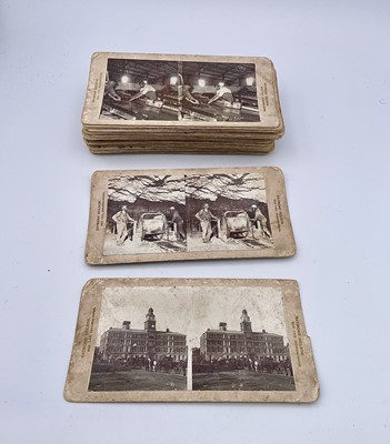 Lot 910 - Stereoscopic Cards - South African Mining...