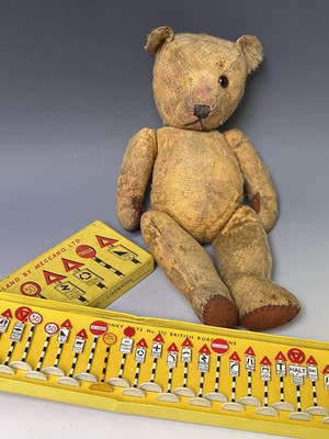 Lot 601 - Dinky Toys: British Road Signs & Teddy Bear...
