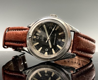 Lot 11 - An Omega 1960s Seamaster 300 stainless steel...