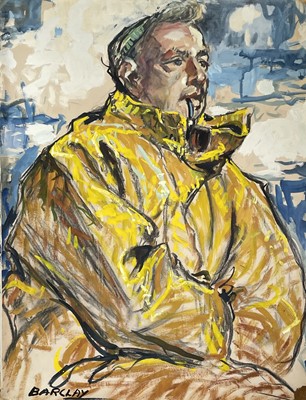Lot 21 - John Rankine BARCLAY (1884-1962) Portrait of...