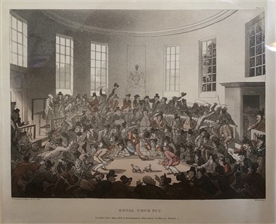 Lot 140 - SUNDERLAND, After Rowlandson and Pugin