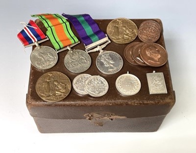 Lot 280 - World War Two Trio of Medals and various...