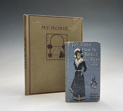 Lot 22 - MURIEL HANDLEY SPICER. 'Toy Dogs and How to...