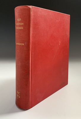 Lot 27 - ARTHUR G LANGDON. 'Old Cornish Crosses.' With...