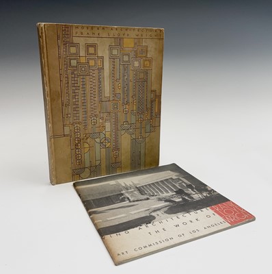 Lot 34 - FRANK LLOYD WRIGHT. 'Princeton Monographs in...