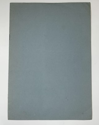 Lot 132 - GERRY ECKHARDT. Two Exhibition Catalogues....