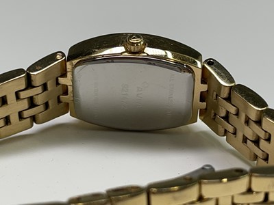Lot 13 - A gentleman's Golay nickel-plated wrist watch...