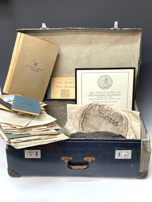 Lot 287 - Royal Air Force Uniform, Maps and Ephemera. A...