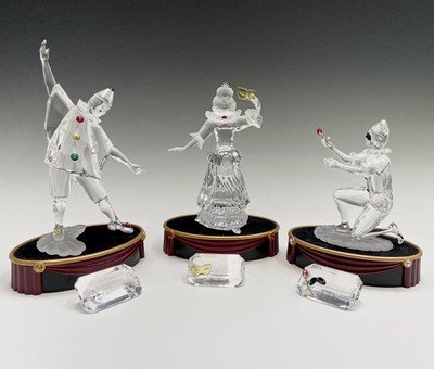 Lot 947 - Three Swarovski Crystal Society ornaments from...