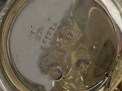 Lot 23 - A Victorian chased silver cased small open...