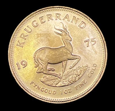 Lot 267 - A gold Krugerrand 1975