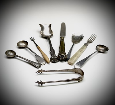 Lot 50 - Silver flatware 137gm total