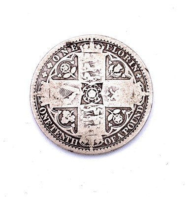Lot 34W - GB Florins Godless/Gothic - 12 different dates....