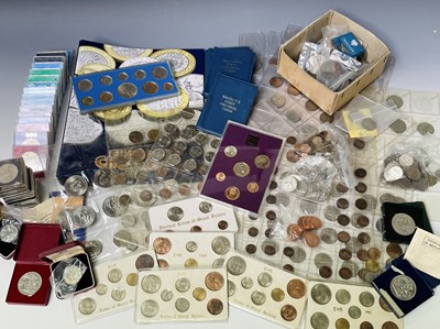 Lot 39R - Modern UK Coinage. Box containing a quantity...