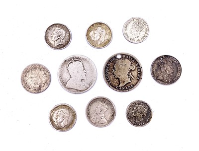 Lot 44N - Holed/Worn Silver coinage for...