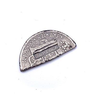 Lot 43F - British Virgin Islands - Tortola Countermarked...