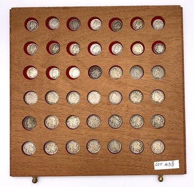 Lot 43I - America - USA - Dimes, Nickels, Cents...