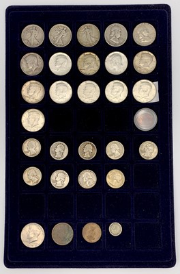 Lot 43J - America - USA - Silver Half Dollars and...