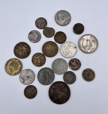 Lot 44J - Counterfeit Coins (x20): A small pot...