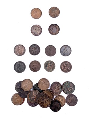 Lot 45B - Great Britain - Farthings Copper Coinage...