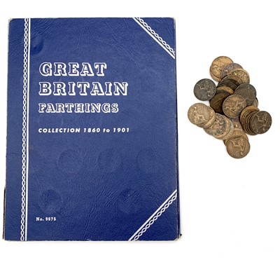 Lot 45D - Great Britain - Farthings Bronze Coinage Queen...