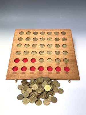 Lot 48B - Brass Three Pence Coins King George VI...