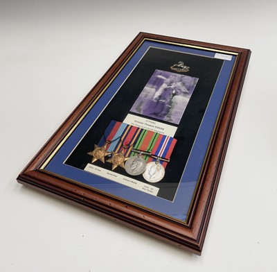 Lot 105A - World War Two Group of 4 Medals to King's...