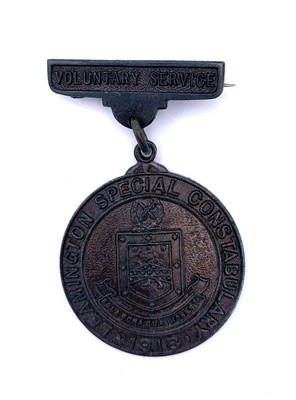 Lot 120 - Leamington Special Constabulary 1918 Voluntary...