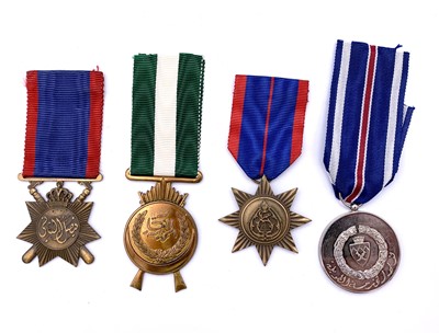 Lot 150 - Iraq / Bahrain Police Medals. Iraq Police...